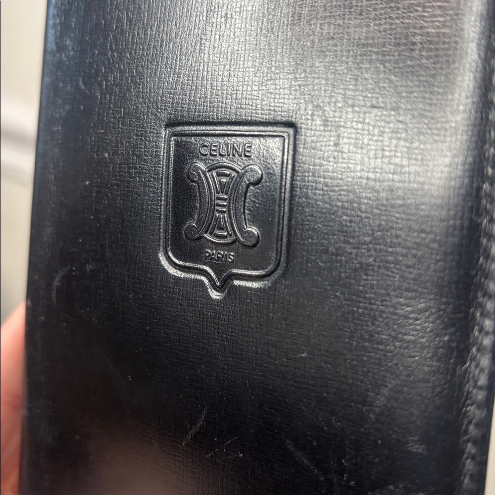 🔥Celine Black Leather long wallet - Picture 7 of 12